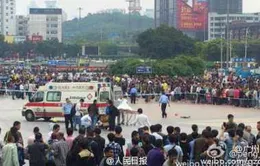 Cảnh sát Trung Quốc triệt hạ nhóm dùng mã tấu chém hành khách ở ga Quảng Châu