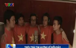 Triệu trái tim hướng về biển đảo