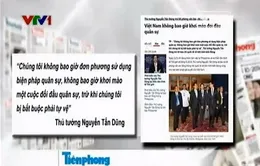 Báo chí đánh giá cao bài phát biểu đanh thép của Thủ tướng 