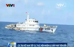 Cập nhật 3/6: Tàu Trung Quốc áp sát, ngăn cản tàu Việt Nam tiến vào khu vực giàn khoan