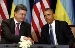 Tổng thống Mỹ gặp Tổng thống đắc cử Ukraine