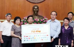 MTTQ Việt Nam tiếp nhận ủng hộ ngư dân và lực lượng kiểm ngư, cảnh sát biển