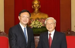 Tổng Bí thư tiếp Ủy viên Quốc vụ Trung Quốc