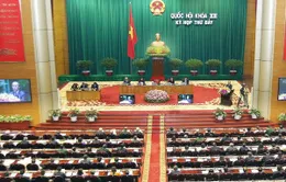 Quốc hội Thảo luận ở hội trường về dự án Luật hộ tịch