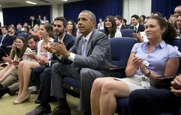 Tổng thống Obama gọi điện chúc mừng đội tuyển Mỹ