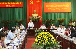 Hội nghị Ban chấp hành Đảng bộ Thành phố Hà Nội