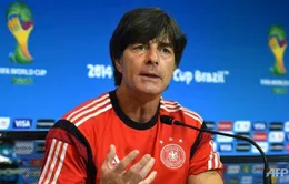 HLV Joachim Loew căng thẳng trước trận gặp Brazil