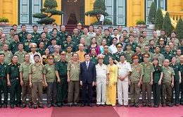Chủ tịch nước gặp gỡ các cựu chiến binh Sư đoàn 356