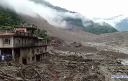 Nepal: Lở đất làm 9 người chết và hơn 100 người mất tích