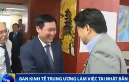 Đoàn cấp cao Ban Kinh tế Trung ương làm việc tại Nhật Bản