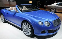 Bentley Continental GTC Speed đã đến Detroit