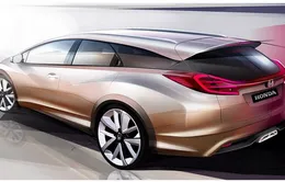 Honda hé lộ Civic Wagon trước thềm Geneva