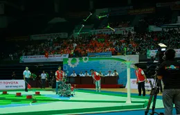 VCK Robocon Việt Nam 2013: Nhiều bất ngờ trong đêm thi thứ 2 