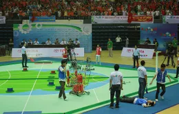 "Nghẹt thở" trong đêm thi thứ 4 VCK Robocon Việt Nam 2013