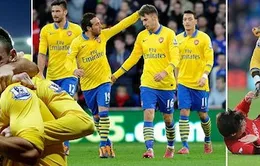 Cardiff 0-3 Arsenal: Pháo lại rền vang