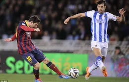 Messi san bằng kỉ lục vô tiền khoáng hậu ở La Liga