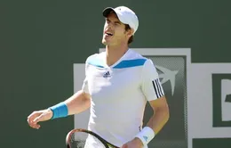 "Động đất" lần II tại Indian Wells: Murray nối gót Nadal trở thành khán giả