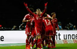 "Ông vua" Bayern xác lập chuỗi kỉ lục "vô tiền khoáng hậu" tại Bundesliga