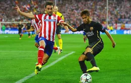 Neymar "ngả mũ" trước Atletico Madrid