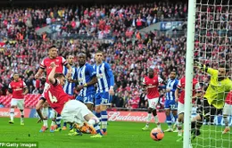 Nhọc nhằn hạ Wigan, Arsenal có vé dự chung kết FA Cup (VIDEO)