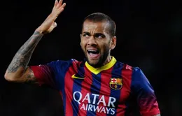 Alves vùng vằng đòi rời Barca: Tôi cần nguồn năng lượng mới