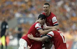 Arsenal 3-2 Hull City: Ngược dòng ngoạn mục, Pháo thủ giải cơn khát danh hiệu kéo dài 9 năm