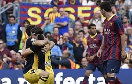 Barcelona 1-1 Atletico Madrid: Nou Camp đón chào ông vua mới của La Liga