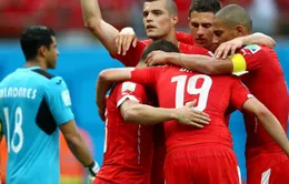 Cập nhật kết quả bảng E ngày 26/6: Đại thắng Honduras, Thụy Sĩ giành vé đi tiếp của Ecuador