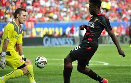 Daniel Sturridge tự tin "xỏ vừa giày" của Suarez tại Liverpool