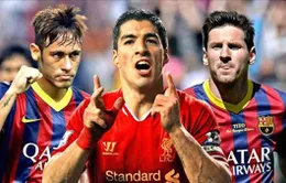 Bộ ba nguyên tử của Barca được "đàn em" tâng lên mây xanh