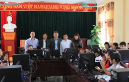 Quỹ Tấm lòng Việt trao tặng máy vi tính cho trường THCS xã Minh Tân