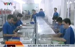 SJC bắt đầu gia công vàng miếng