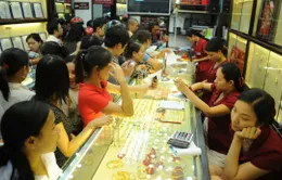 Giá vàng SJC vẫn đắt hơn thế giới 3,2 triệu đồng