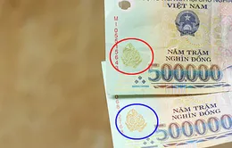 Lượng tiền giả quý I giảm mạnh