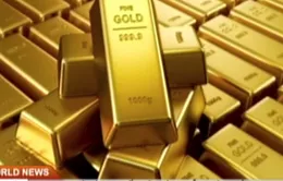 Giá vàng thế giới liên tục giảm