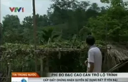 Phí đo đạc cao cản trở lộ trình cấp sổ đỏ