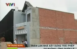 Tràn lan nhà xây trái phép: Chính quyền làm ngơ?