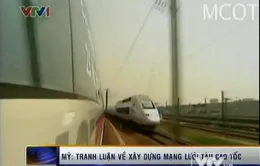 Mỹ: Ý kiến trái chiều về xây dựng mạng lưới tàu cao tốc