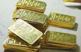 Giá vàng trong nước tiếp tục giảm 