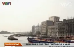 Philippines: GDP tăng trưởng chậm nhất trong hơn một năm 