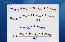 Công thức giải nhanh các bài tập hóa học
