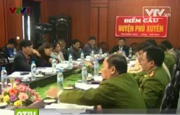 Huyện Phú Xuyên họp khẩn để giải quyết tình trạng cát tặc