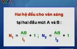 Giao thoa I-âng với nhiều ánh sáng đơn sắc