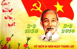 Kỷ niệm 84 năm Ngày thành lập Đảng Cộng sản Việt Nam