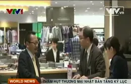 Thâm hụt thương mại Nhật Bản tăng kỷ lục