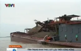 Chủ tịch UBMTTQVN làm việc với Công an HN về xử lý khai thác cát trái phép