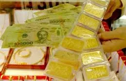 Giá vàng trong nước giảm nhẹ theo đà giảm vàng thế giới