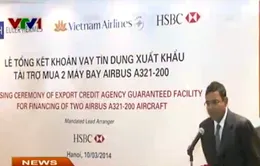 Vietnam Airlines có hai máy bay Airbus 321 mới