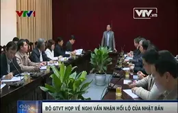 Hôm nay (24/3), Bộ GTVT báo cáo tiến trình xử lý nghi vấn nhận hối lộ của Nhật Bản