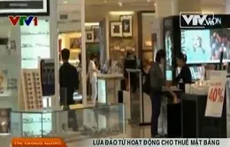 Trung tâm thương mại "hố nặng" khi cho thuê mặt bằng 